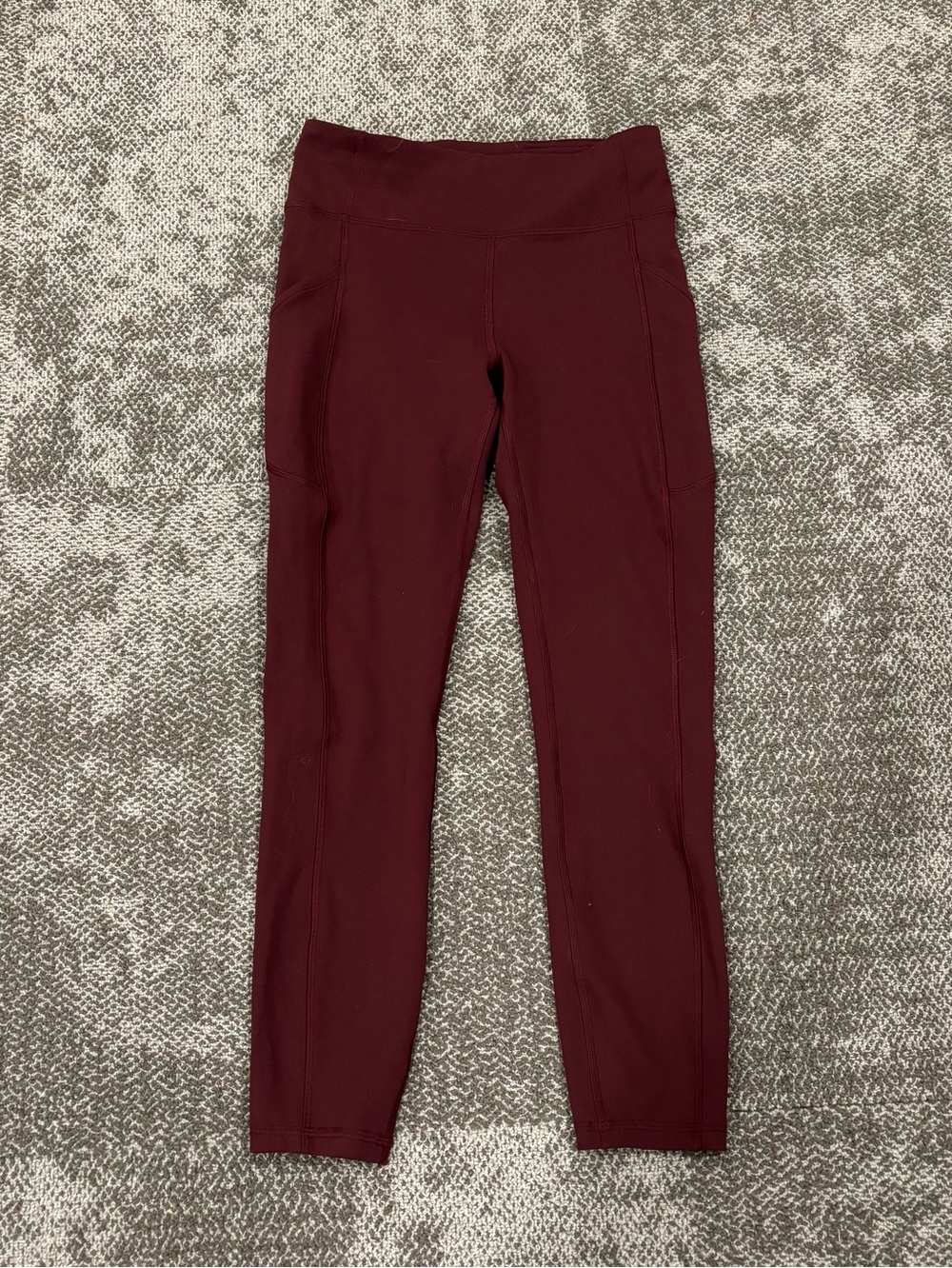 Lululemon Align High Rise Burgundy Leggings Womens U.S. Size 6